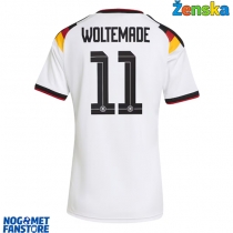 Njemačka Nick Woltemade #11 Domaci Dres za Ženska SP 2026 Kratak Rukav